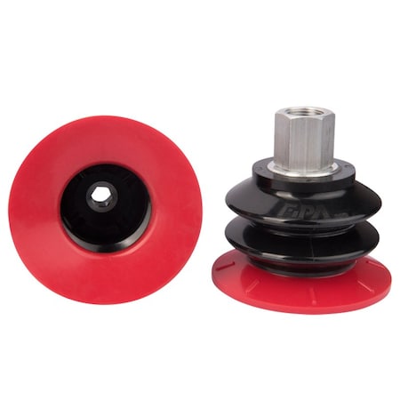 Fipa Bellows vacuum cup diam. 77 mm, Varioflex 30 Degrees/60 Degrees, fitting G3/8-female 20.077.155.16